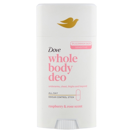 Dove whole body deo Sensitive raspberry & rose scent 75 ml